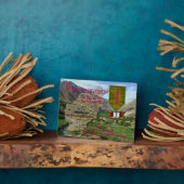 Erste Infanterieabteilung OEF Veteran-Plakette Fotoplatte (Seite)