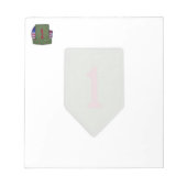 Erste Infanteriedivision veterans patch Notepad Notizblock (Vorderseite)