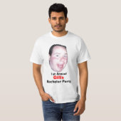 Erste jährliche Gillis-Bachelor-Party T-Shirt (Vorne ganz)