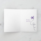 Erste Jubiläumslilie des Tals Karte (Innenseite)