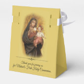 Erste Jungfrau der Heiligen Kommunion Mary Euchari Geschenkschachtel (Rückseite)