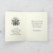 Erste Jungfrau der Heiligen Kommunion Mary Euchari Karte (Innenseite)