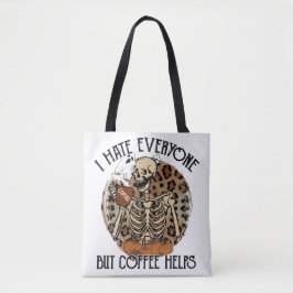 Erste Kaffee Halloween-Tasche Tasche