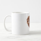 Erste Kaffeebohnen Herz Kaffeetasse (Links)
