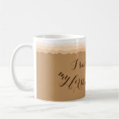 Erste Kaffeepause heute Kaffeetasse (Links)