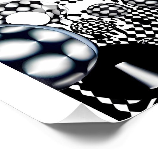 Erste Karo Ihrer Optik Poster (Ecke)