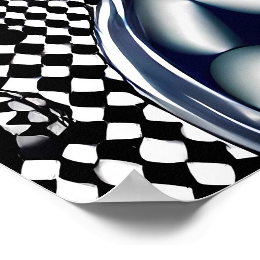 Erste Karo Ihrer Optik Poster (Ecke)