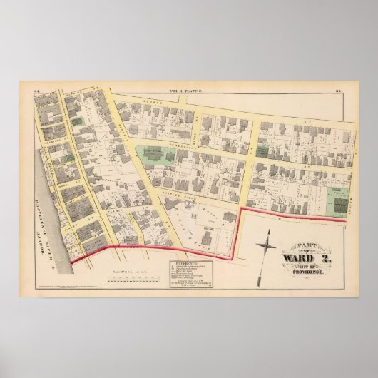 Erste Karte der Congregational Church Atlas Poster (Vorne)