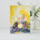 Erste Karte der Heiligen Kommunion (Stehend Vorderseite)