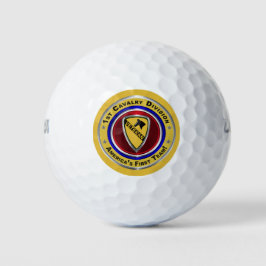 Erste Kavallerieabteilung Amerikas erster Teamvete Golfball