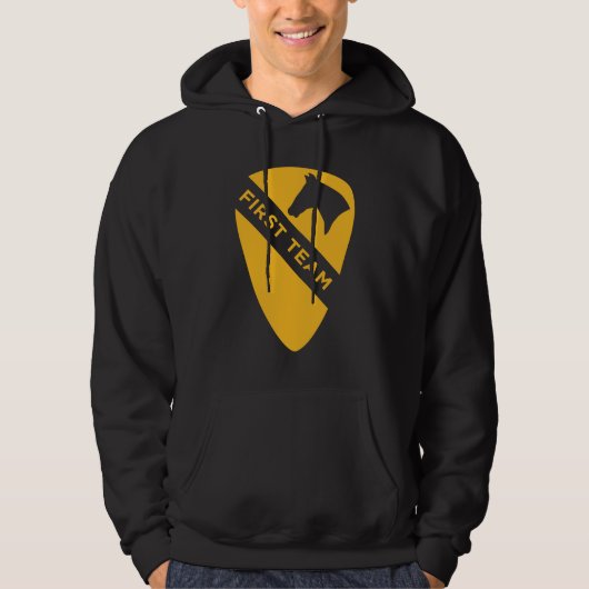 Erste Kavalleriedivision - Patch für das erste Tea Hoodie (Vorderseite)