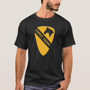 Erste Kavalleriedivision - Patch für das erste Tea T-Shirt