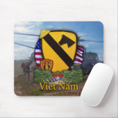 Erste Kavalleriedivision vietnam veterans veterans Mousepad (Mit Mouse)