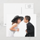 Erste Kiss Postkarte (Vorne/Hinten)