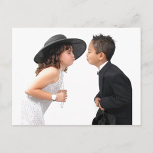 Erste Kiss Postkarte