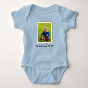 ERSTE KLASSE BABY Best Baby Ever Custom Foto Baby Strampler