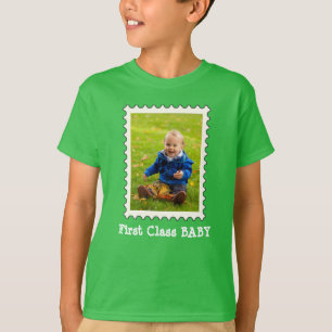 ERSTE KLASSE BABY Best Baby Ever Custom Foto T-Shirt