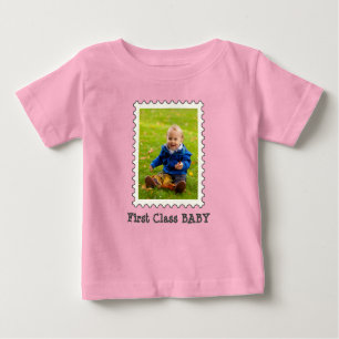 ERSTE KLASSE BABY Best Baby Ever Custom Foto T-shirt
