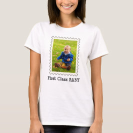 ERSTE KLASSE BABY Best Baby Ever Custom Foto T-Shirt