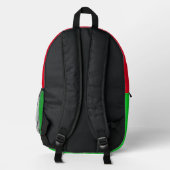Erste Klasse Bedruckter Rucksack (Rückseite)