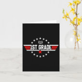 Erste Klasse bis Schulbeginn Karte (Gelbe Blume)