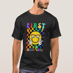 Erste Klasse Crew Zurück zur Schule Lehrer Jungen T-Shirt
