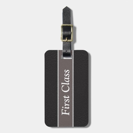 Erste Klasse - Gepäckanhänger (Vorderseite vertikal)