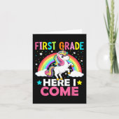 Erste Klasse hier komme ich wieder zum ersten Schu Karte (Vorderseite)