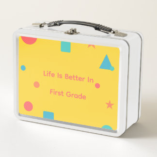 Erste-Klasse-Lunchbox Metall Brotdose