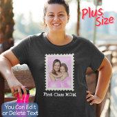 ERSTE KLASSE MAMA Beste Mama je benutzerdefinierte Große Größe T-Shirt