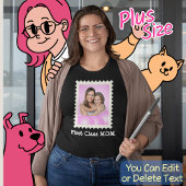 ERSTE KLASSE MAMA Beste Mama je benutzerdefinierte Große Größe T-Shirt