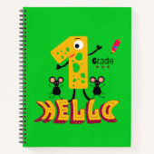 Erste Klasse Notizblock (Vorderseite)