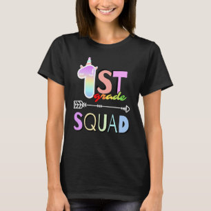 Erste Klasse Platz 1 Einhorn zurück zum Schullehrg T-Shirt