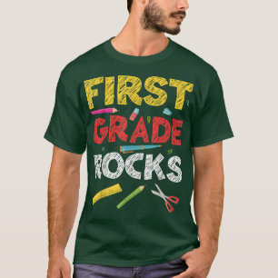 Erste Klasse Rocks 1. Klasse zurück zum Shirt der