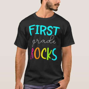 Erste Klasse rocks Team Klassenlehrer T-Shirt