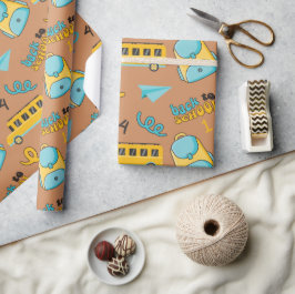 Erste Klasse Schulabschlusspapier ohne Schnürung Geschenkpapier