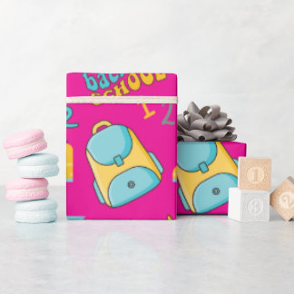 Erste Klasse Schulabschlusspapier ohne Schnürung Geschenkpapier