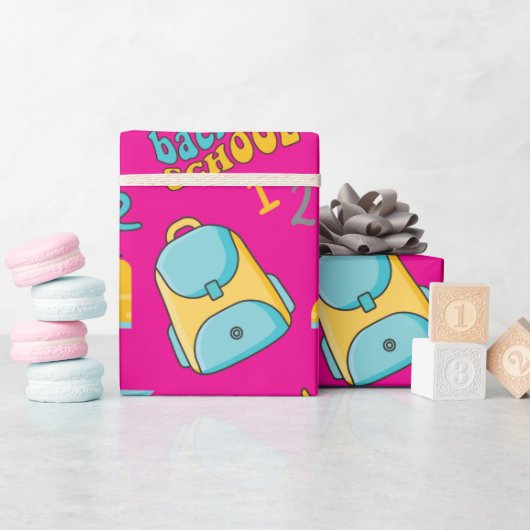 Erste Klasse Schulabschlusspapier ohne Schnürung Geschenkpapier (Babyparty)