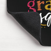 Erste Klasse Squad Student Lehrer geben zurück Mousepad (Ecke)
