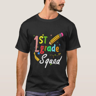 Erste Klasse Squad T-Shirt Lehrer zweite Klasse