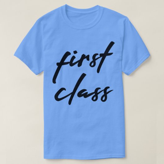 Erste Klasse T-Shirt (Design vorne)
