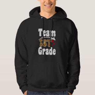 Erste Klasse Team Leopard zurück in die Schule Hal Hoodie
