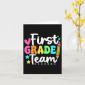 Erste Klasse Team zurück zu Schüler Karte (Gelbe Blume)