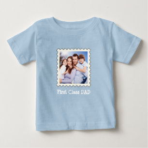 ERSTE KLASSE VATER Bester Vater je benutzerdefinie Baby T-shirt