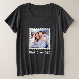 ERSTE KLASSE VATER Bester Vater je benutzerdefinie Große Größe T-Shirt