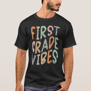Erste Klasse Vibes zurück zum Schullehrer T-Shirt