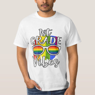 Erste Klasse Vibes zurück zur Schule T-Shirt