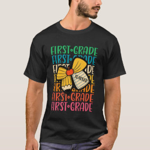 Erste Klasse Zurück zur Schule Coquete Bleistift K T-Shirt