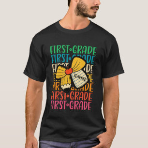 Erste Klasse Zurück zur Schule Coquete Bleistift K T-Shirt