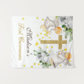 Erste KommunalAngels Glitzer Gender Neutral Wandteppich (Vorderseite (Horizontal))